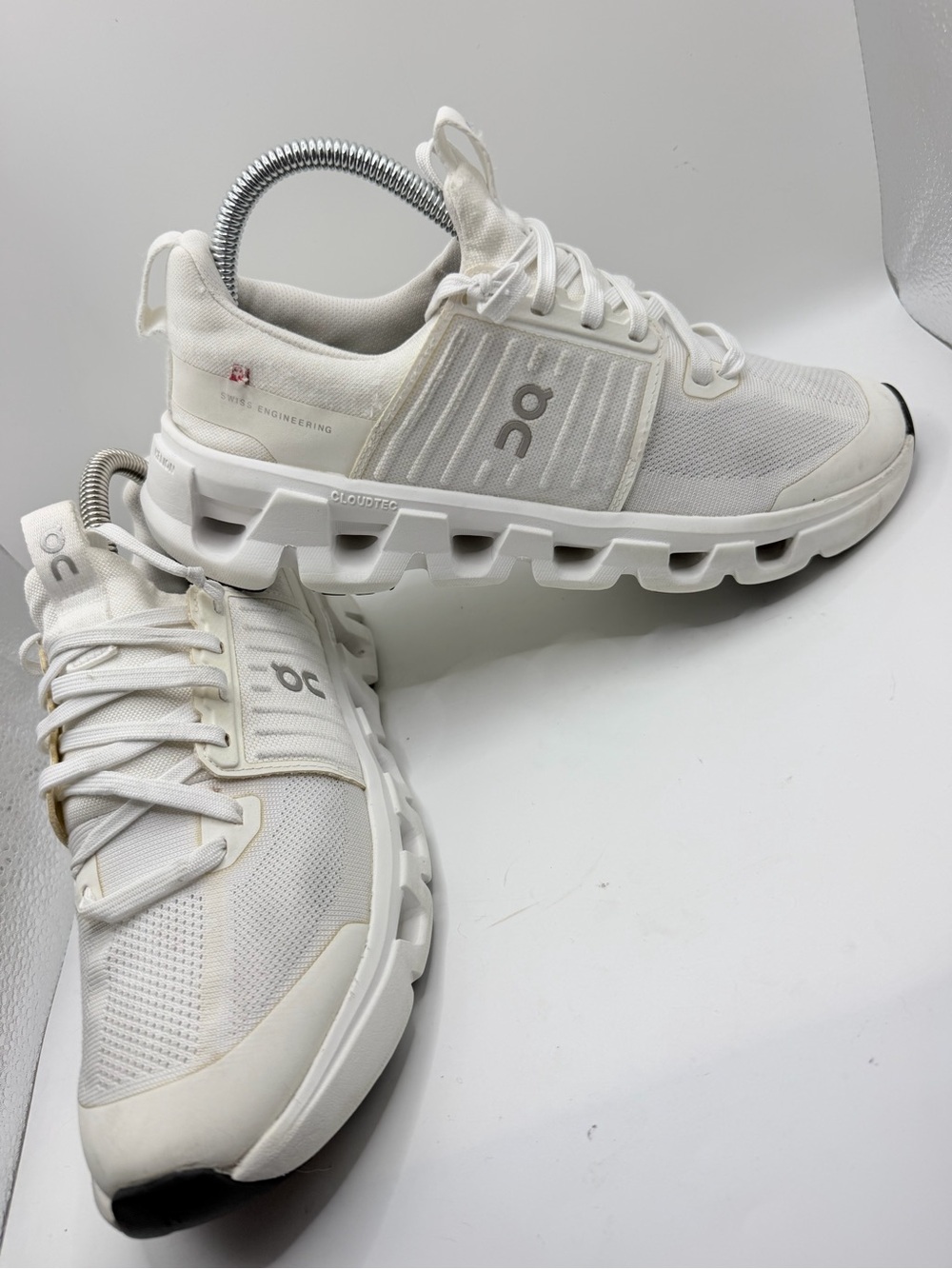 On Running White CloudTec Athletic Sneakers